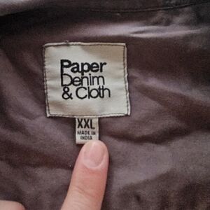 Paper Denim & Cloth Men's Gray Jacket